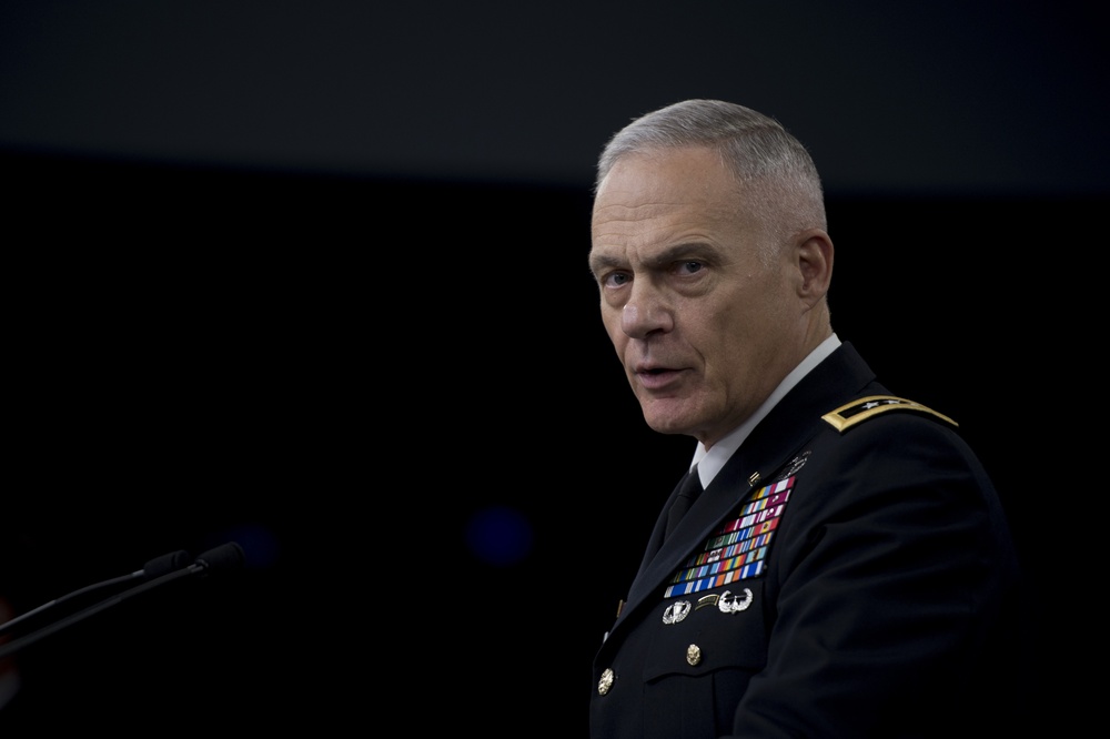 Lt. Gen. James Terry press briefing