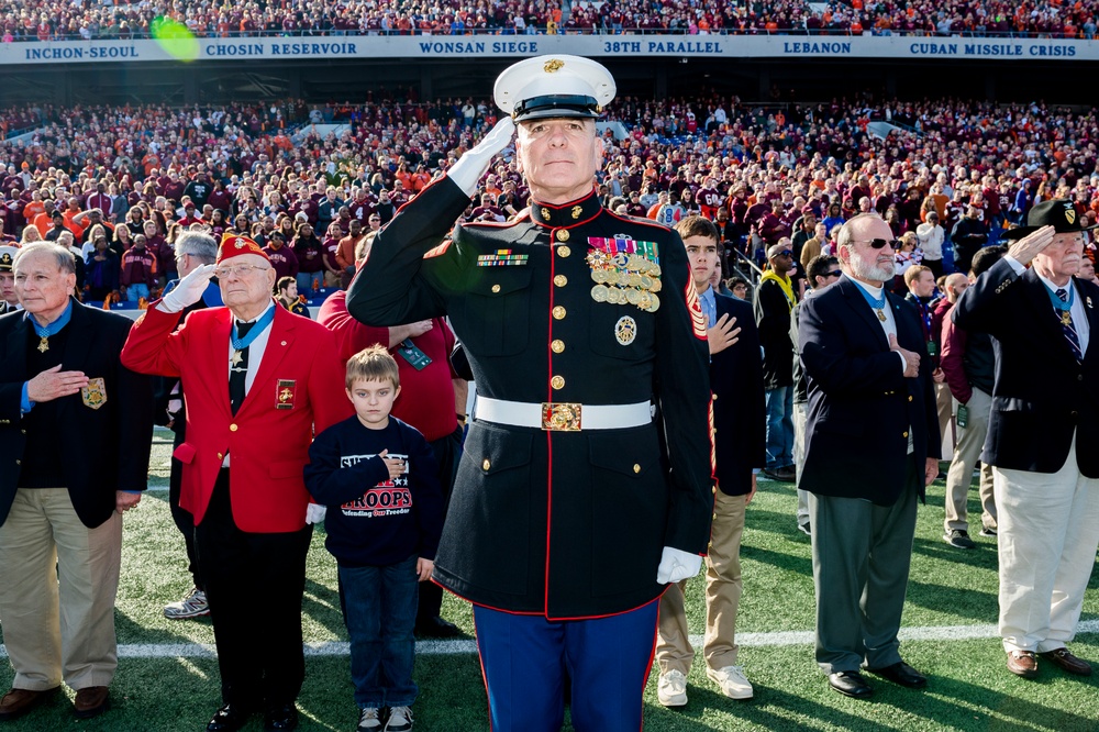 SEAC attends Military Bowl