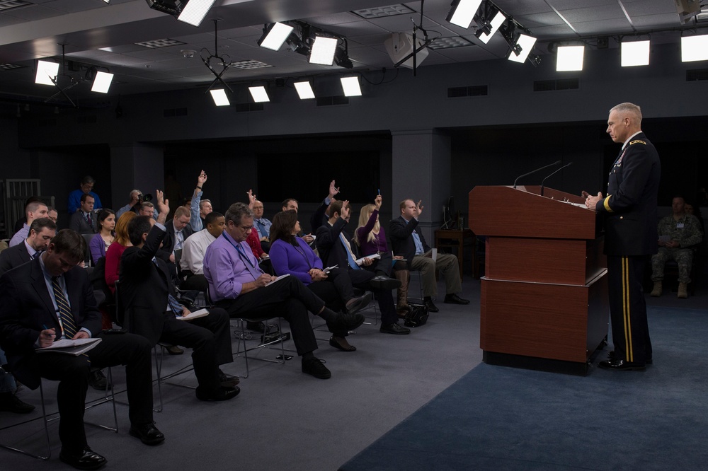 Lt. Gen. James Terry press briefing