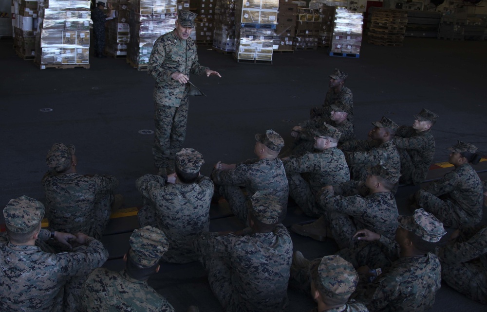 Command Visit USS ESSEX (LHD 2)