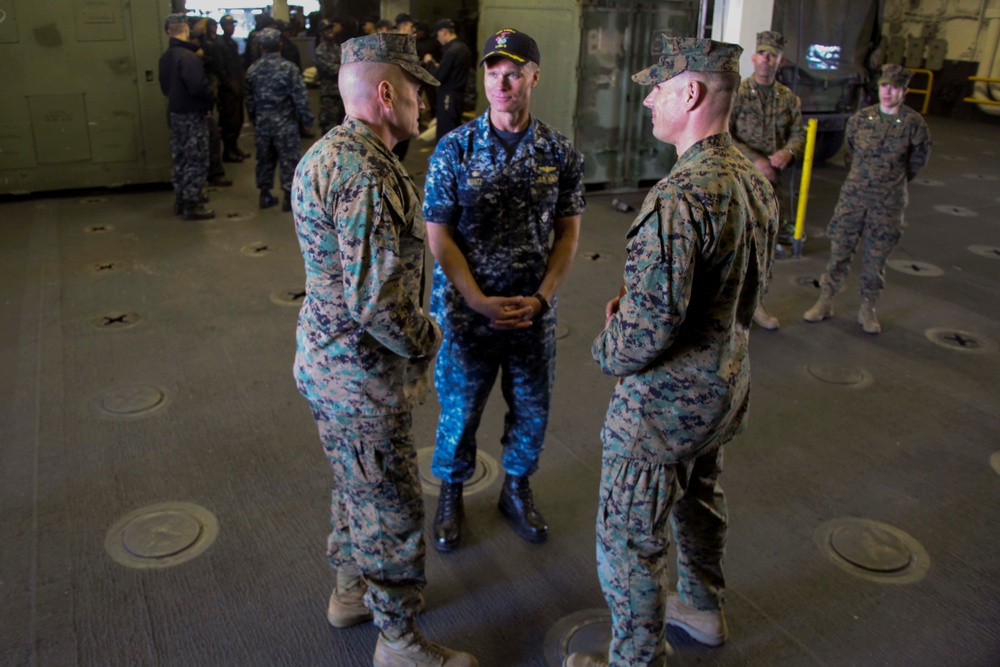 Command Visit USS ESSEX (LHD 2)