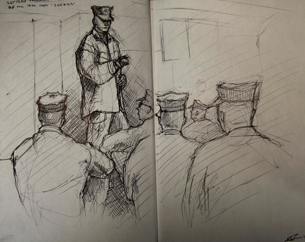 Command Visit USS ESSEX (LHD 2)