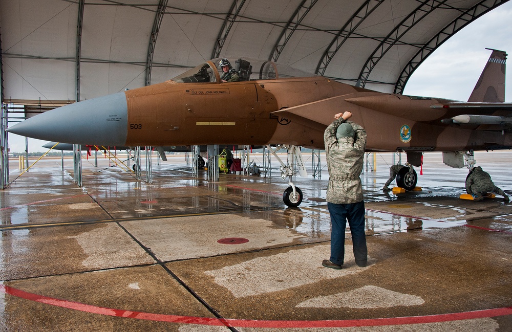 Maintainers perform Eagle inspections, routine recovery
