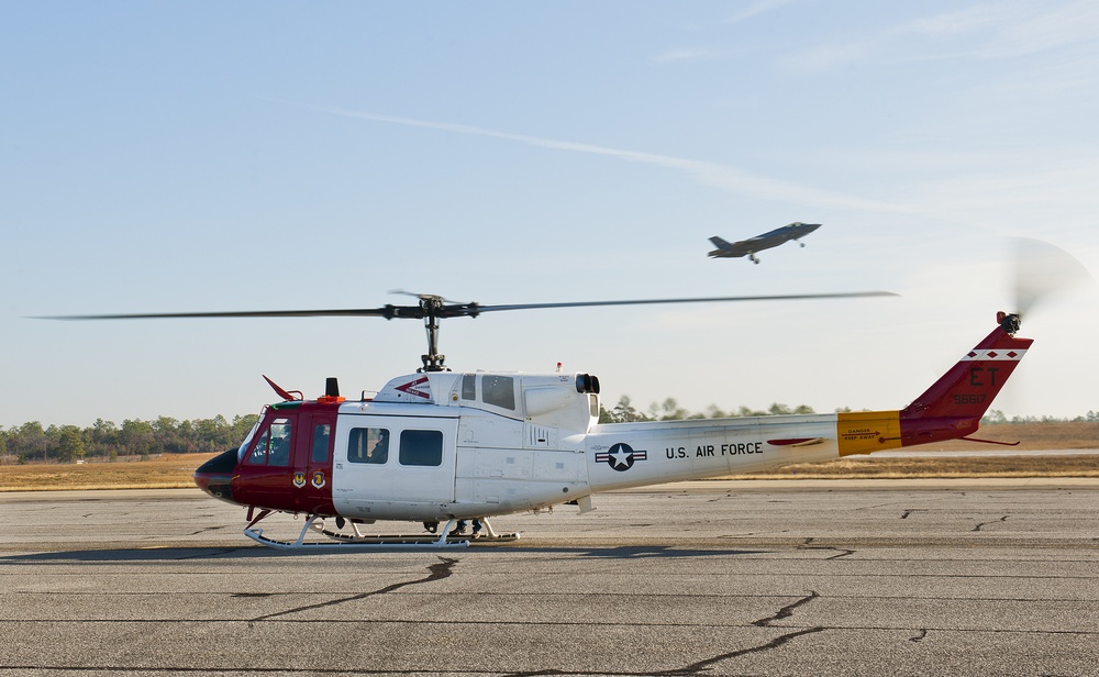 Eglin test community takes a spin at Duke Field