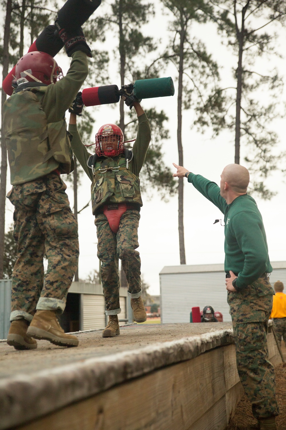 Marine recruits put combat skills to test on Parris Island
