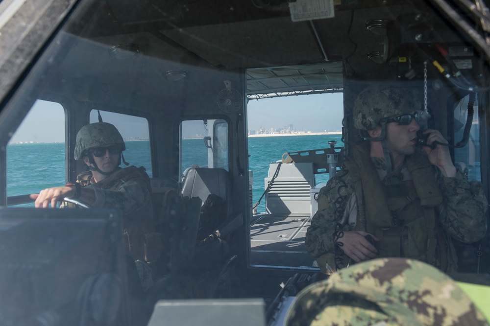 Commander, Task Force 56, Costal Riverine Squadron 2 Channel Security