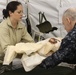 Army and Navy Reserve medial train together at 'Arctic Lightning Medic'