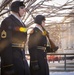 Changing of the guard at Tomb of the Unknown Soldier