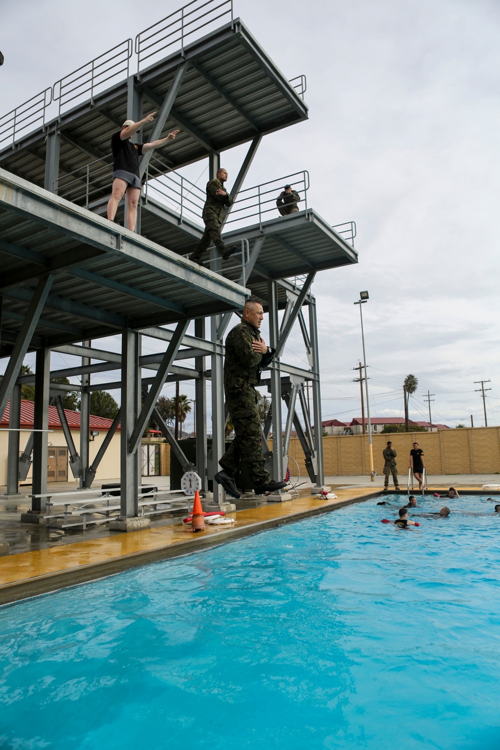 Japanese forces kick start Iron Fist 15 with swim qual