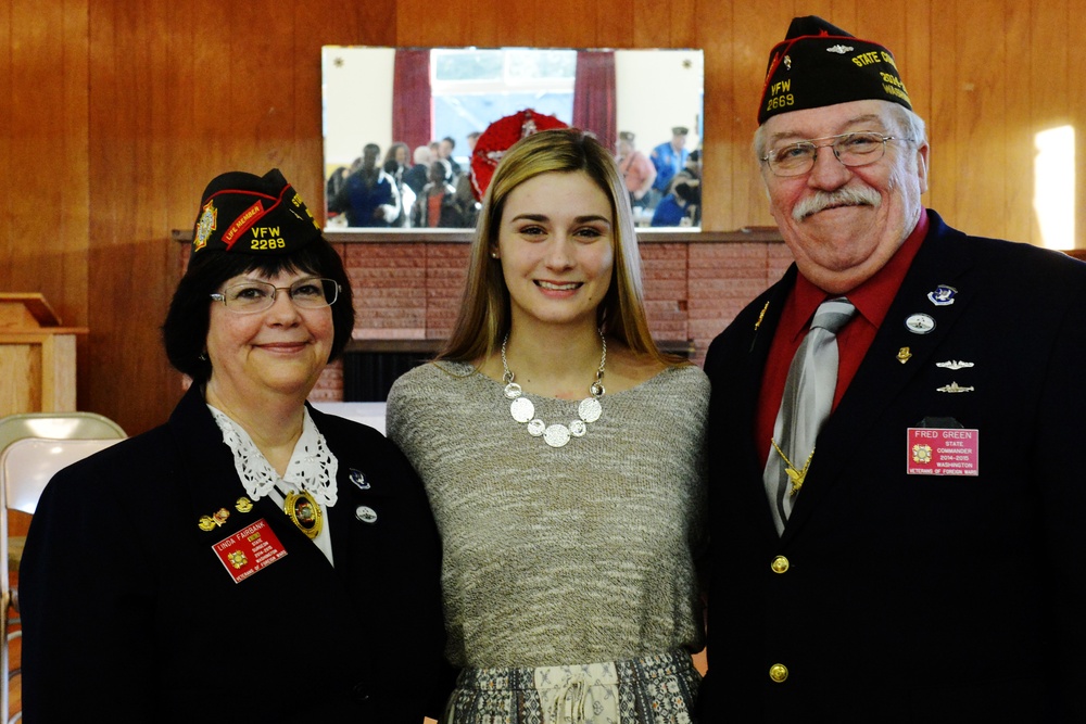 McChord daughter becomes VFW’s Voice of Democracy