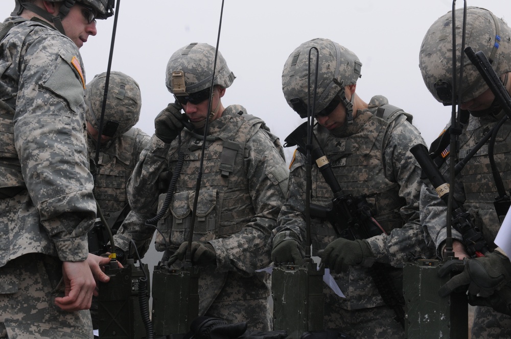 Soldiers tune their radio communication skill sets