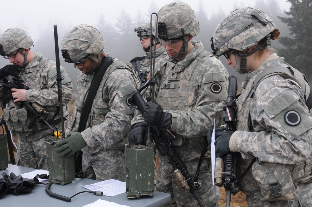 Soldiers tune their radio communication skill sets