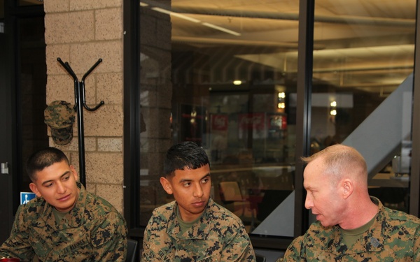 MCICOM Commander and Sgt. Maj. visit MCAS Miramar