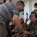 Marines pound rice, ring in the New Year with local friends