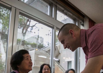Marines pound rice, ring in the New Year with local friends