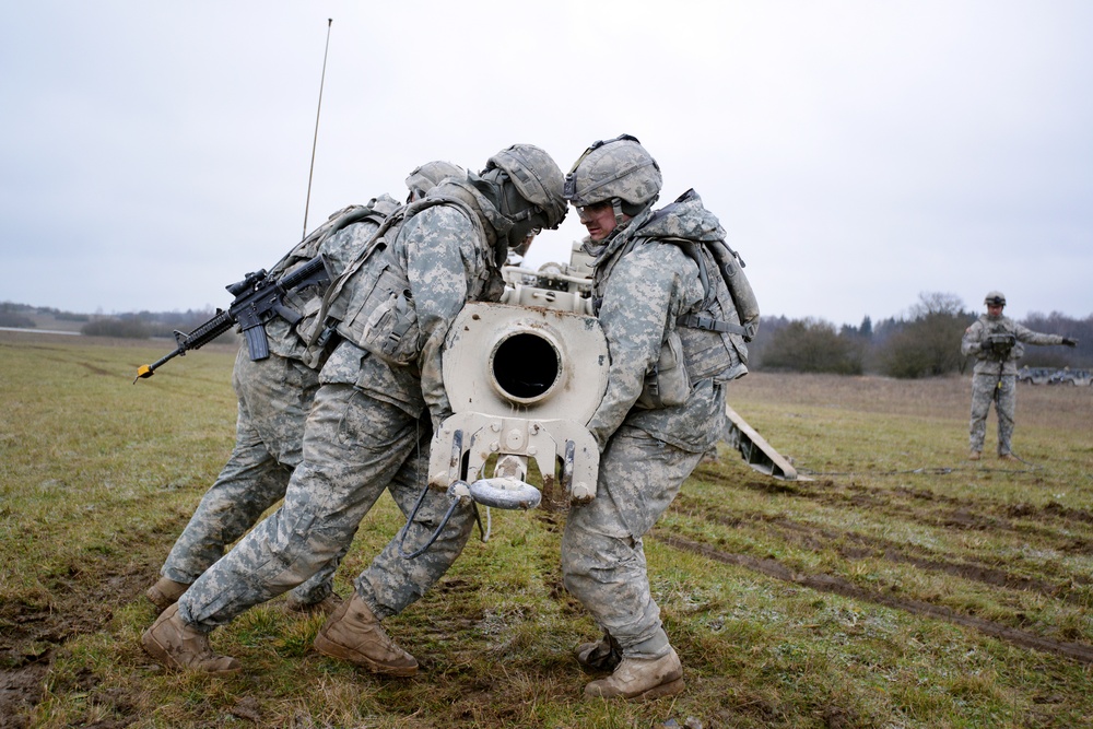 FA, 2CR direct and indirect fire exercises