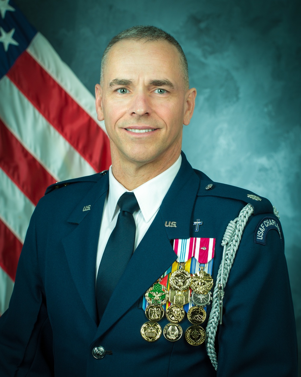Official portrait, Lt. Col. Michael W. Husfelt, United States Air Force
