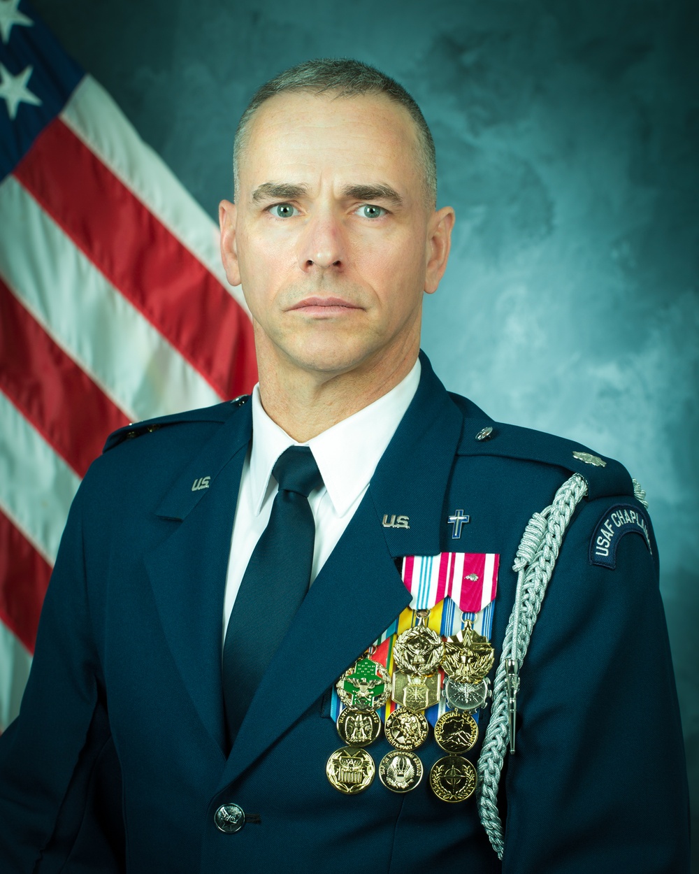 Official portrait, Lt. Col. Michael W. Husfelt, United States Air Force