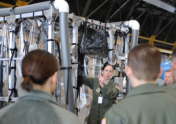 Scott Airmen train on Transport Isolation System