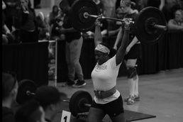 Airman powers through challenges