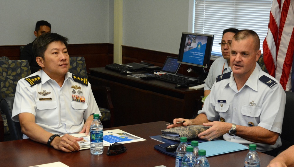 CFE-DMHA hosts Singapore Chief of Defence Force