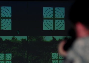 Airmen refine marksmanship skills with new weapons simulator