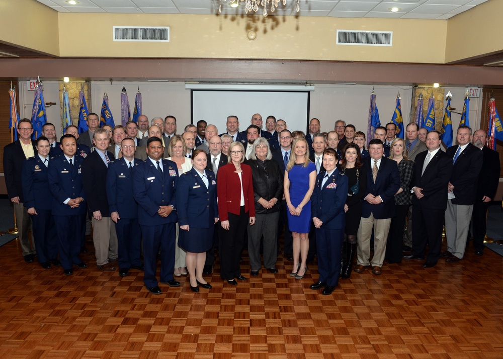 Altus Air Force Base inducts honorary commanders