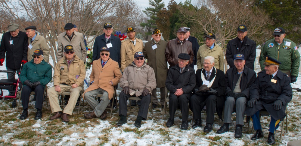 Battle of the Bulge veterans honored at Arlington National Cemetery