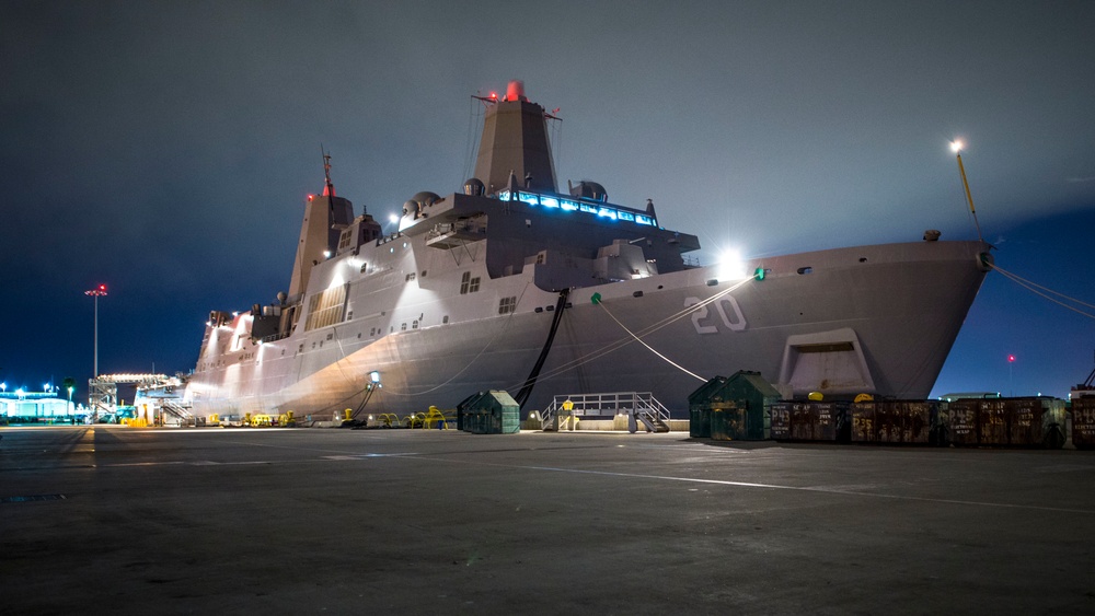 USS Green Bay homeport departure