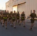 CE MARFOR CENTCOM FWD Marines Conduct Command Run