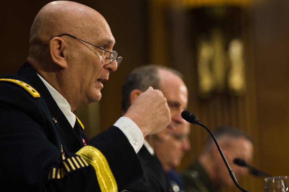 Service Chiefs Testify before the Senate Arms Service Committee (SASC)