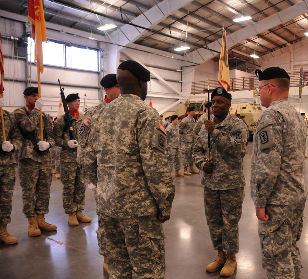 17th Field Artillery Brigade change of responsibility ceremony