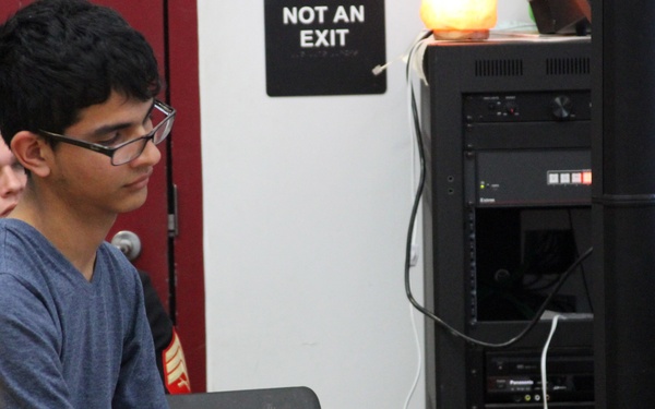 Marine jazz combo swings into Point Loma HS