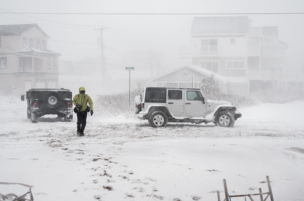Mass. National Guard responds to winter storm Juno