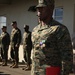 First Sergeant of Marines leads from front