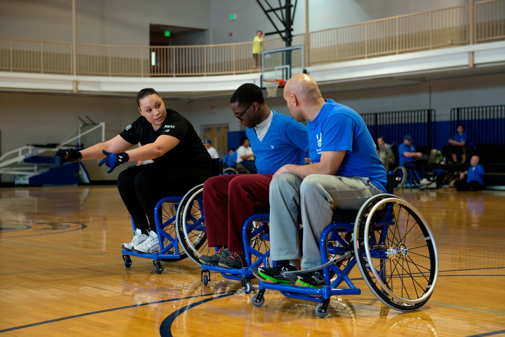 Air Force Wounded Warrior: Adaptive Sports Camp 2015