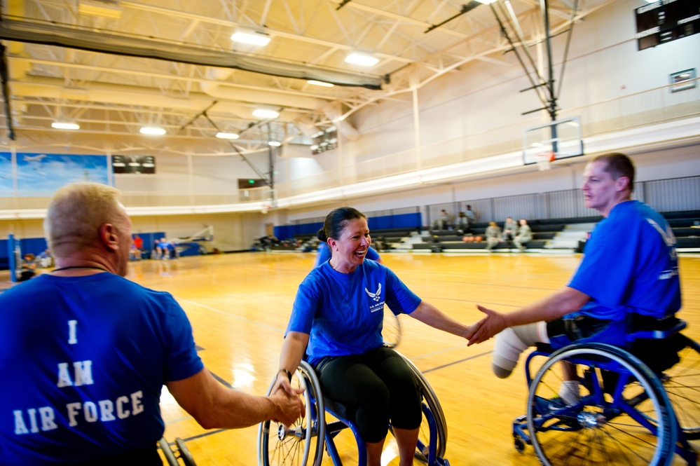 Air Force Wounded Warrior: Adaptive Sports Camp 2015
