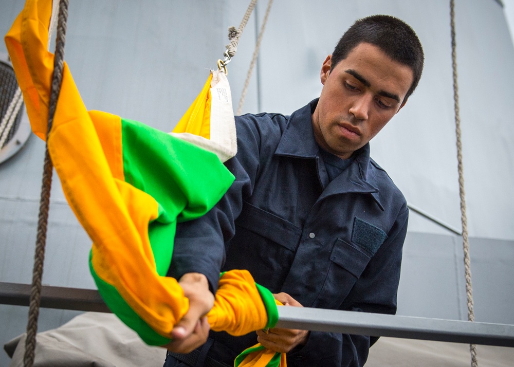 USS Green Bay operations