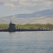 USS Mississippi departs