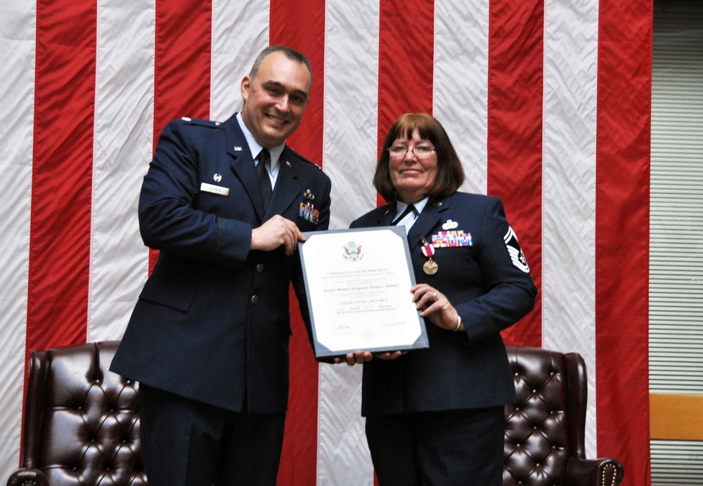 349th Maintenance Squadron member retires after almost 36 years of service