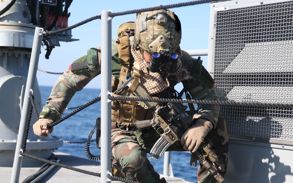 MARSOC Marines fine-tune Visit, Board, Search and Seizure skills