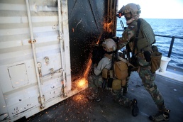 MARSOC Marines fine-tune Visit, Board, Search and Seizure skills