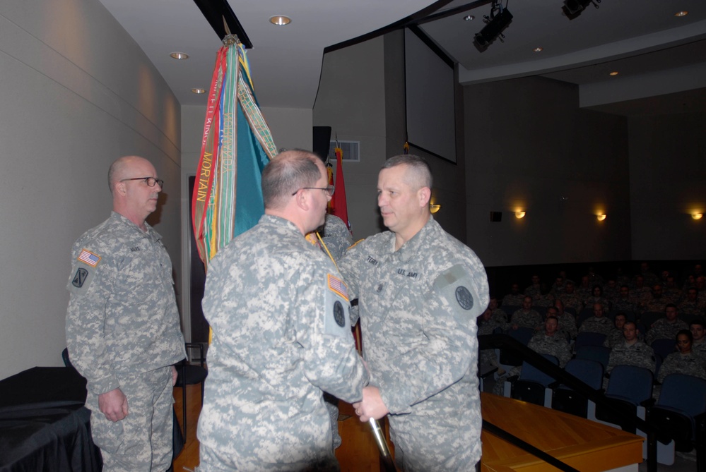 130th MEB change of command