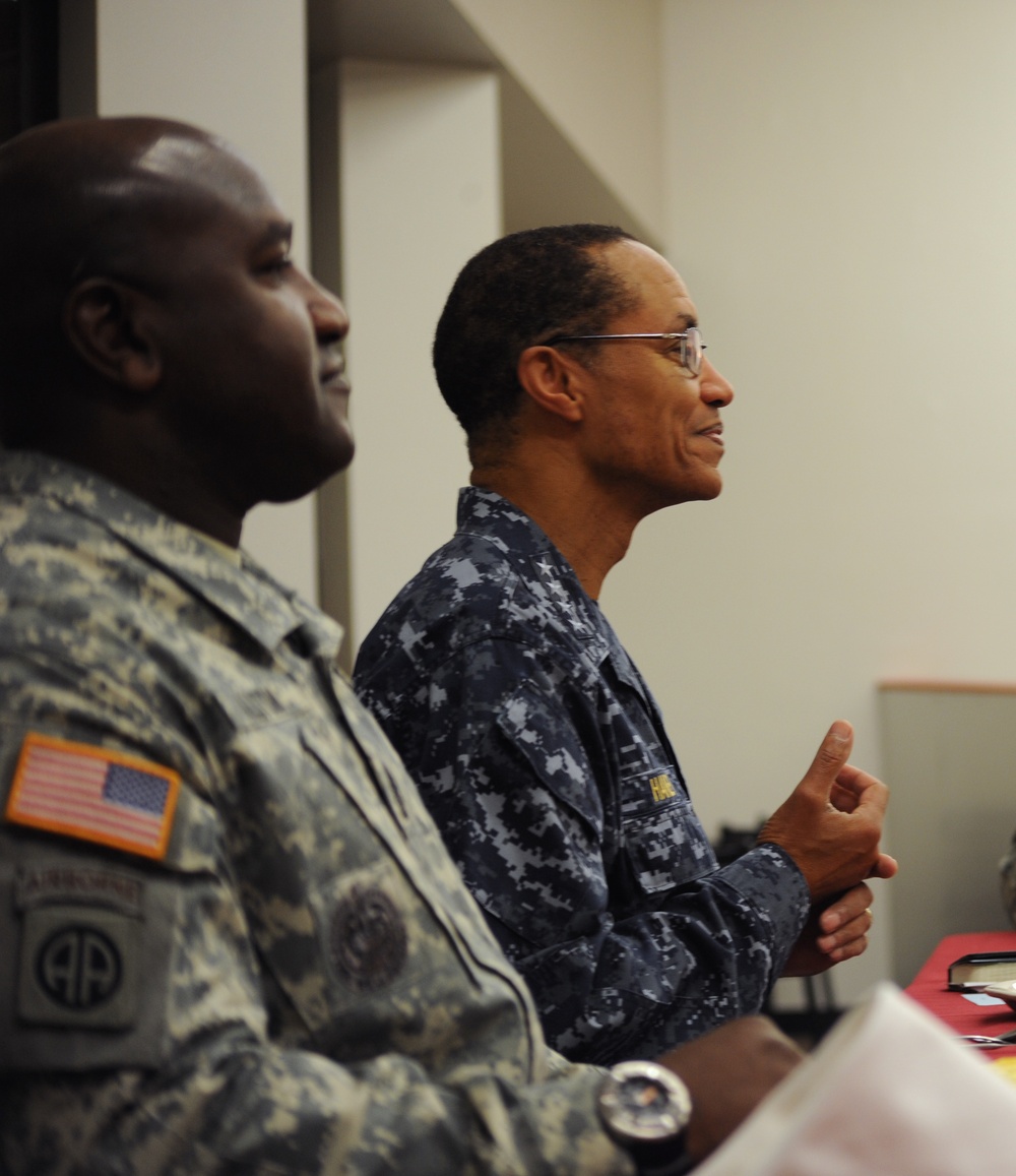 USSTRATCOM leadership visit Whiteman Air Force Base