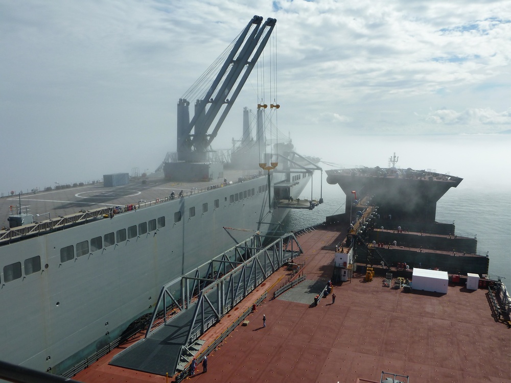 USNS Montford Point post delivery test and trials