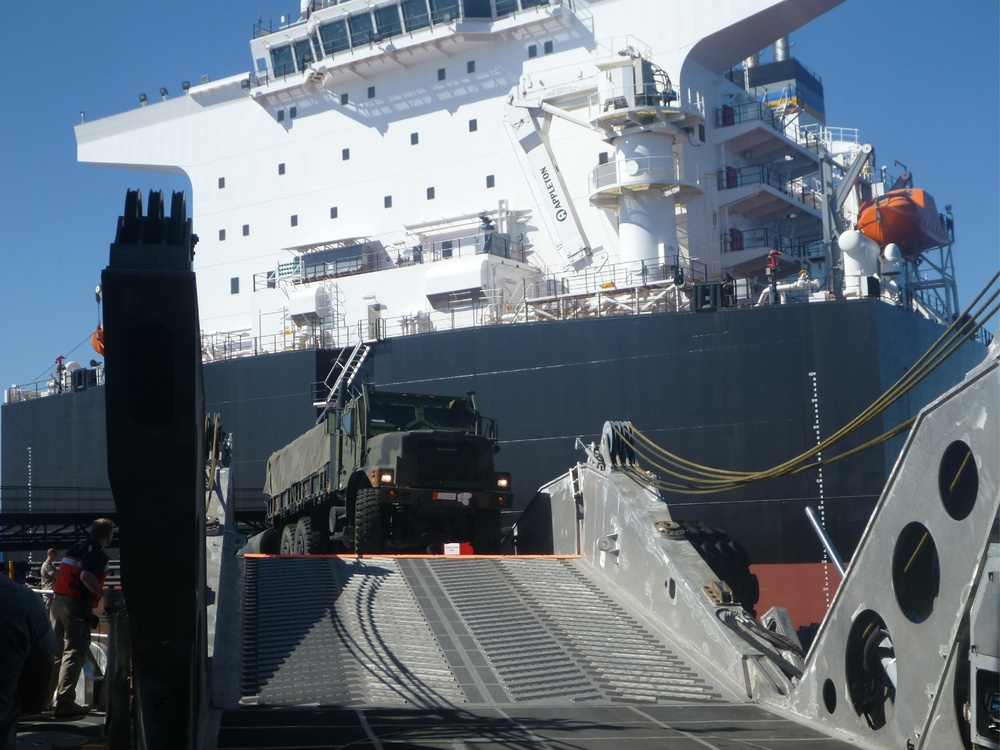 USNS Montford Point operations