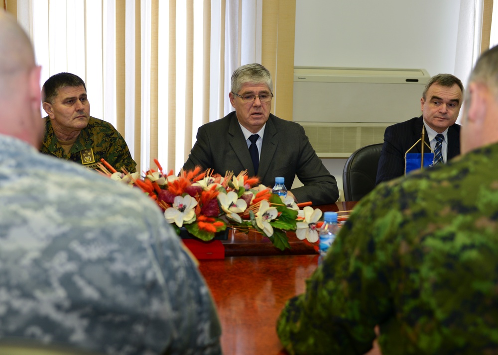 JFC Naples deputy commander visits NATO HQ Sarajevo