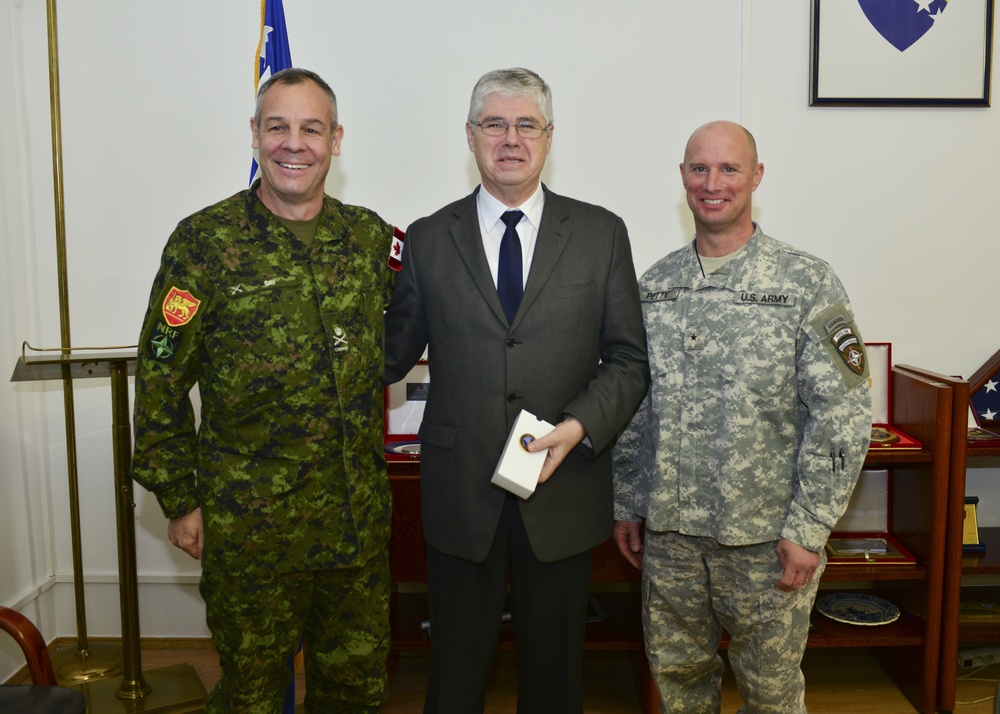 JFC Naples deputy commander visits NATO HQ Sarajevo