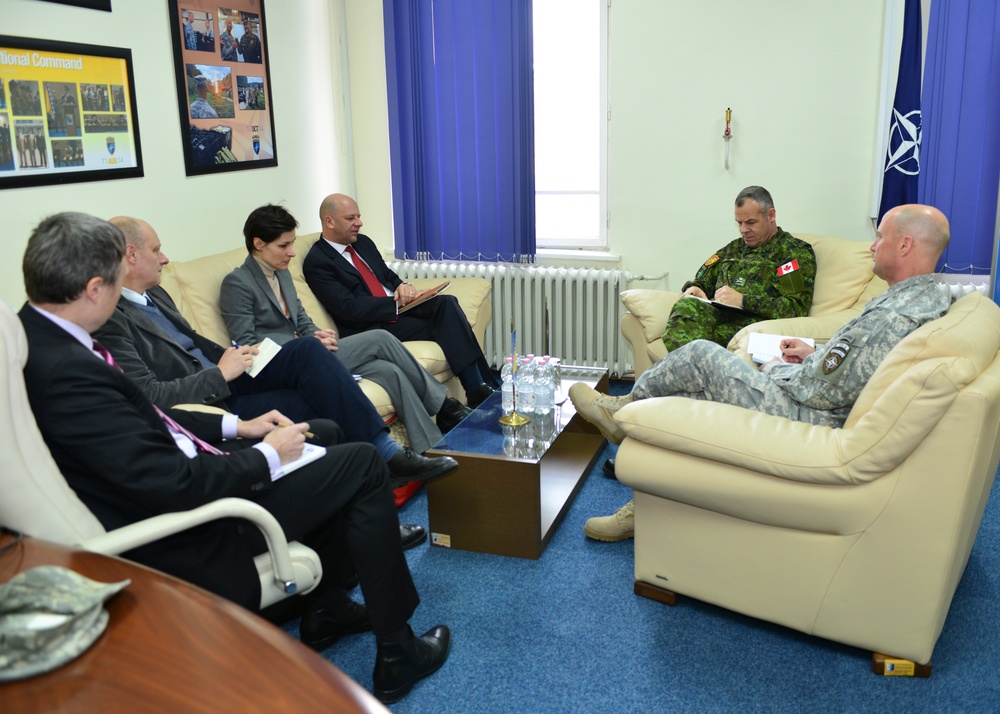 JFC Naples deputy commander visits NATO HQ Sarajevo