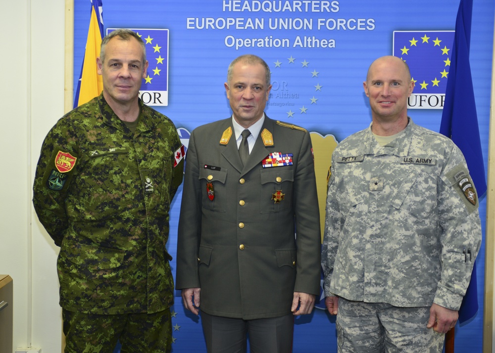 JFC Naples deputy commander visits NATO HQ Sarajevo